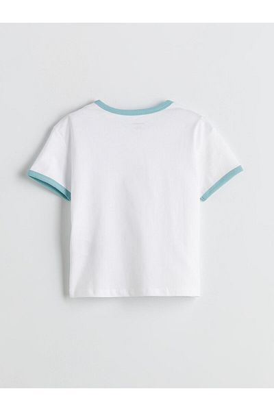 LC Waikiki Crew Neck Text Printed Boys' T-Shirt