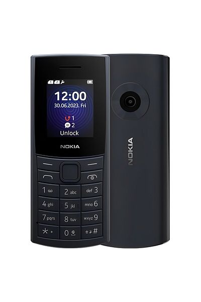 Nokia Nokia 110 4G Mobile Phone, 1.8 inch Screen, Dual SIM, 128 MB RAM, 48 MB, SD Card Support, Ca