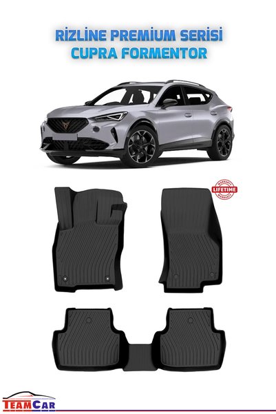 Rizline Cupra Formentor 2020-2023 Uyumlu Premium Serisi Havuzlu Paspas