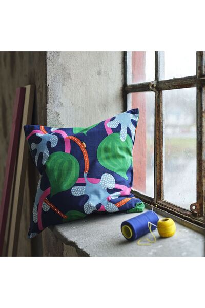 IKEA Калъф за възглавница, синьо-зелен, 50x50 cm