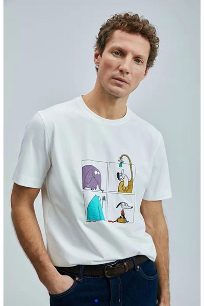 Lufian Μπλουζάκι Funky Round Neck 111020254