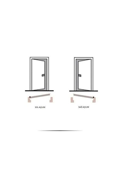 BADESKA YAPİ ALÜMİNYUM CUMBALI MENTEŞE 10 CM - SOL YÖN