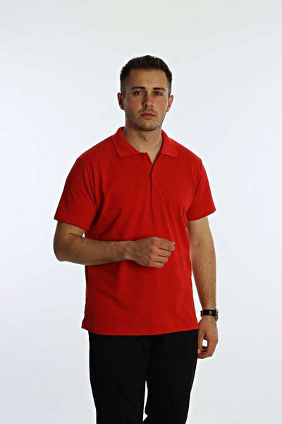 Benim Denim Betep Polo Neck T-Shirt Red