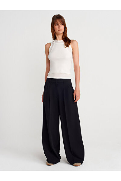 Dilvin 31853 Double Look Top-Ecru