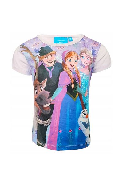 Frozen Children's short-sleeved pajamas, 100% cotton, multicolor, Happy Days, Frozen