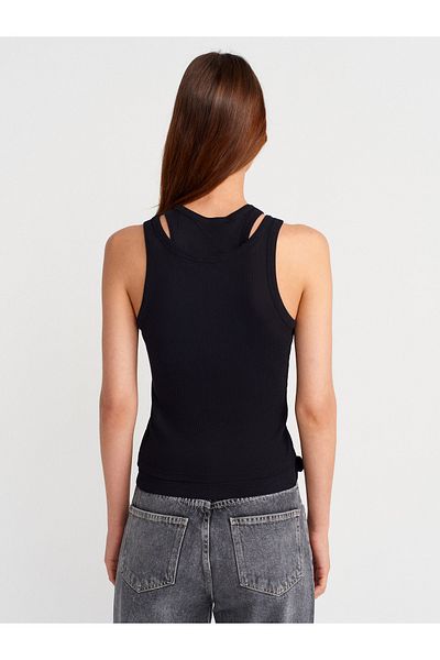 Dilvin 31853 Double View Top-Black
