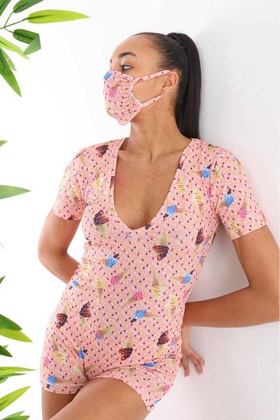 Bliss Berry House Overalls