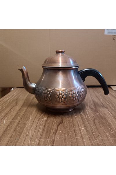 KIVRAKLAR Copper Samovar Teapot Antique Bakelite Handle