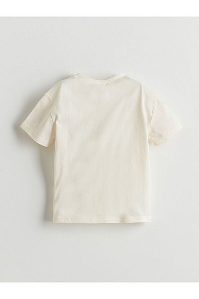 LC Waikiki Crew Neck Printed Boy's T-Shirt