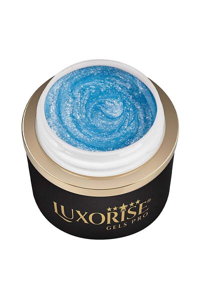 LUXORISE Gel Design 3D LUXORISE - Strălucire Regală, Sticlă Oceanică 5ml
