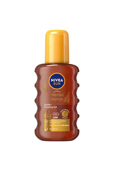 NIVEA Intense Bronze Tanning Sun Spray SPF6 200 ml