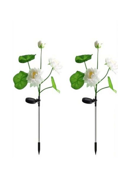 Blusmart Solar Lamp 2/Set Flower Model, 73 cm, Various Colors