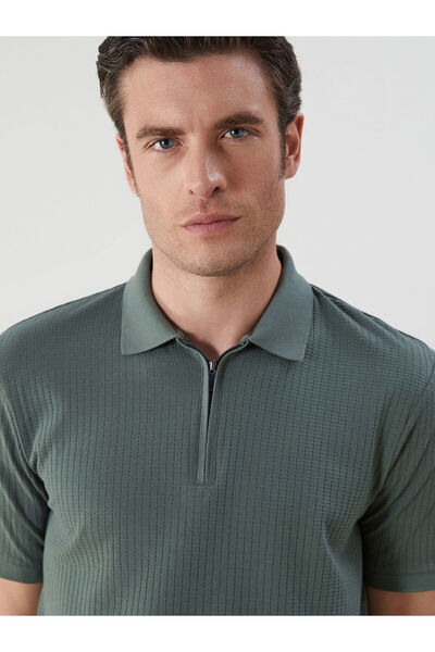 LC Waikiki Nevavm with a Difference Polo Collar Men's T-Shirt