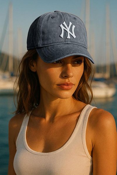 LAGRANZE Washable Vintage Embroidered Hat