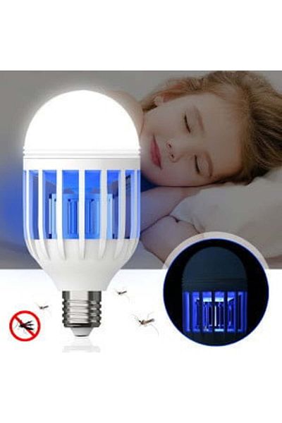 Blusmart 2 In 1 Bulb, LED Insect Repellent With UV Lamp, Eliminates Mosquitoes And