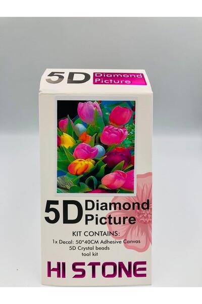 DUCK HOBY 50x40 Boncuklu Taş Mozaik Elmas Goblen Pano Tablo Resim Boncuk Puzzle Dıamond Paıntıng Hı Stone