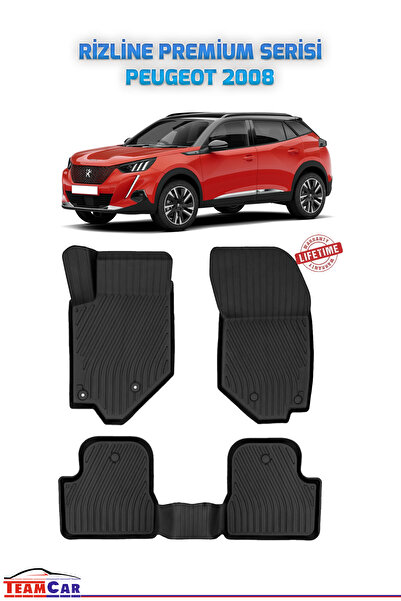 Rizline Peugeot 2008 2019 Sonrası Uyumlu Premium Serisi Havuzlu Paspas