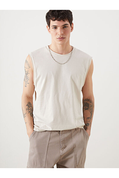 LC Waikiki Tricou fără mâneci pentru bărbați cu decolteu rotund de sezon nou ...