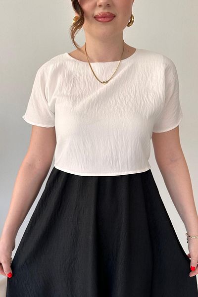 MaziButik Team Look Dress Black
