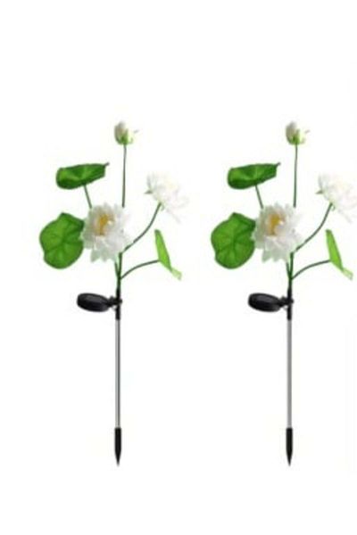 Blusmart Solar Lamp 2/Set Flower Model, 73 cm, Various Colors