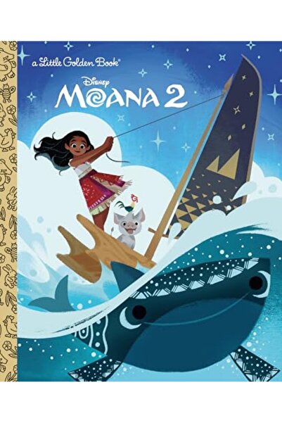 GOLDEN BOOKS كتاب ديزني موانا 2 الذهبي الصغير