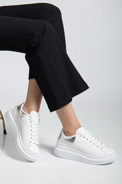 Three Bross Casual Sneaker Pantofi Sport Pantofi Ortopedici Negru Alb Argintiu Albastru