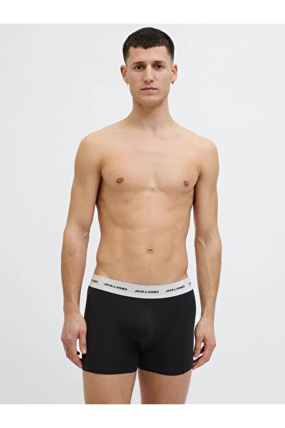 Jack & Jones J&J Tom Men's 3 Pack Color Logo Bamboo Boxer Pack