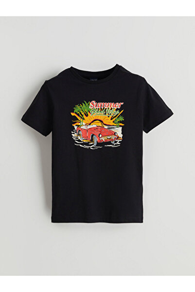 LC Waikiki طاقم الرقبة الصبي تي شيرت