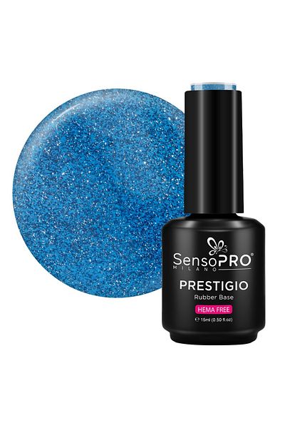 SensoPRO Milano Baza de cauciuc PRESTIGIO SensoPRO Milano - Deep Azure 15ml