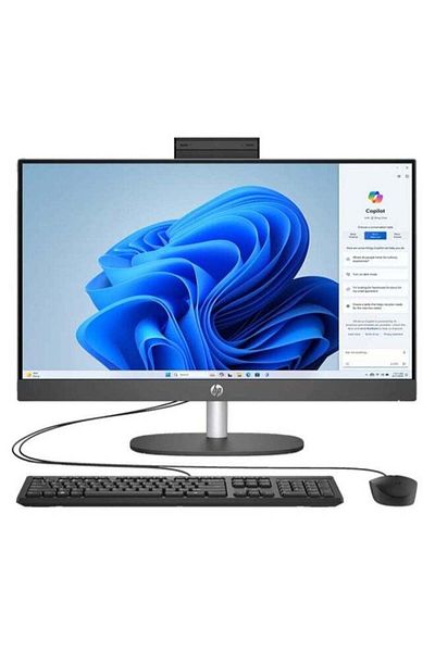 HP جهاز ProOne الكل في واحد AIO بشاشة 23.8 بوصة عالية الدقة IPS ومعالج Intel Core i5 1335U وذاكرة وصول عشوائي 8 جيجابايت D