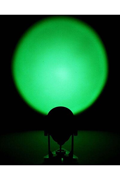 Raffine مصباح عرض غروب الشمس العام أسود 13x7x8 سم