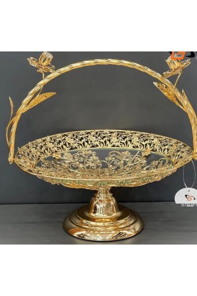 BİEV Biev Gvn Metal Camlı Sepetli Sunumluk