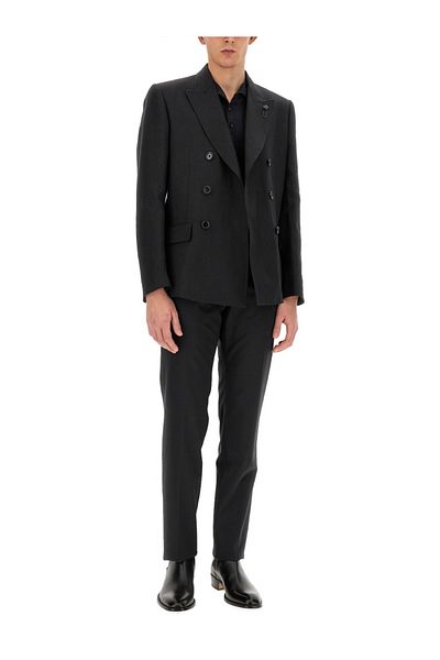 LARDINI Double-Breasted Jacket
