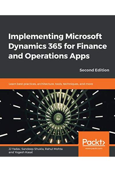 Packt Publishing تنفيذ نظام Microsoft Dynamics 365 لتطبيقات التمويل والعمليات...