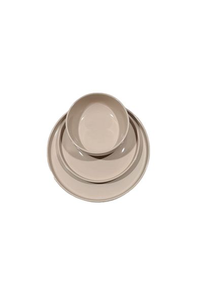 OEM 12-piece dinner service set, Cream