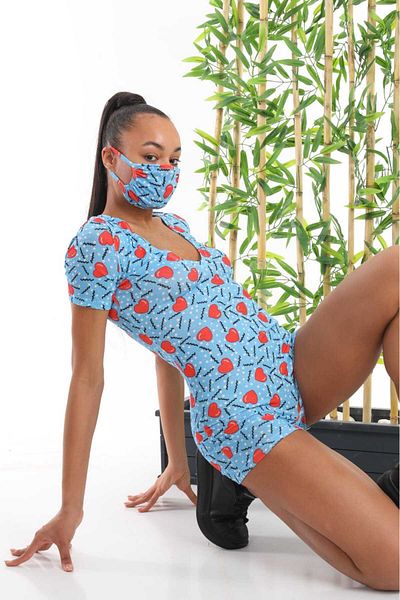 Bliss Berry House Overalls