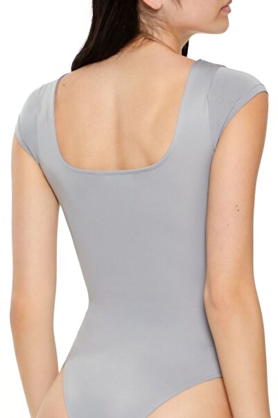 Forever 21 Dar Kesim Tişört Bodysuit