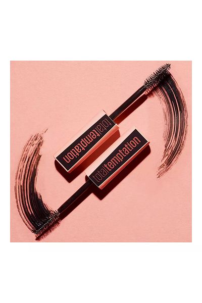 Maybelline New York Rimel cu extract de cocos pentru volum, Total Temptation, black, 9.4 ml