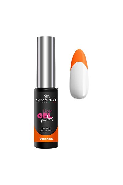SensoPRO Milano Creion de unghii UV clasic cu gel - portocaliu 8ml