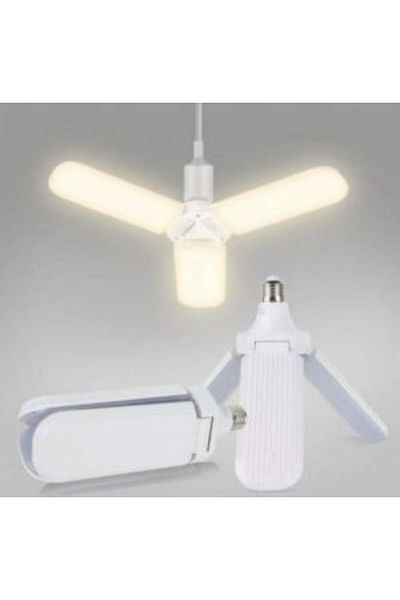 Blusmart Foldable LED lamp with 3 adjustable movable arms, E 27 socket