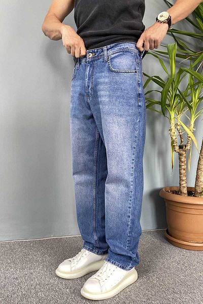 Alışveriş Sokağı Washed Jeans Regular Fit
