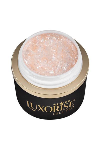 LUXORISE Gel de design 3D - Strălucire regală, Ceață de perle 5ml
