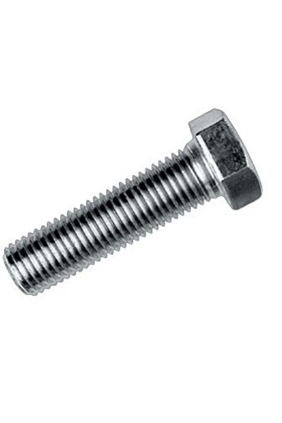 CANSA Ennalbur M6X60 بولت أبيض كامل باسو 10 قطعة