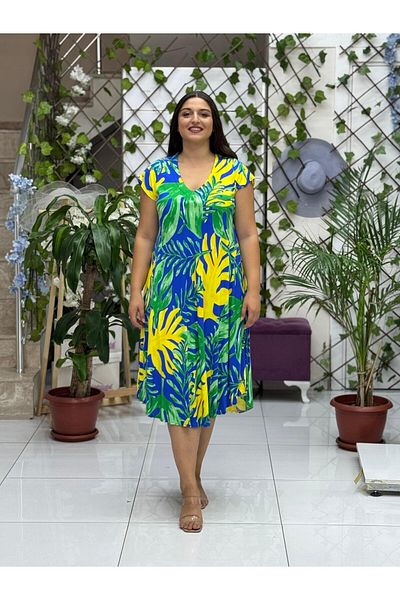 Punta Otantik Pss12213 Viscose Magic Dress