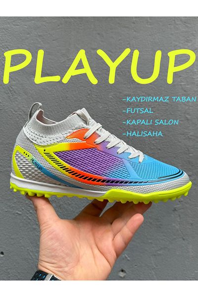 Playup Soccer Shoes with Socks-Halisaha Size 36-39