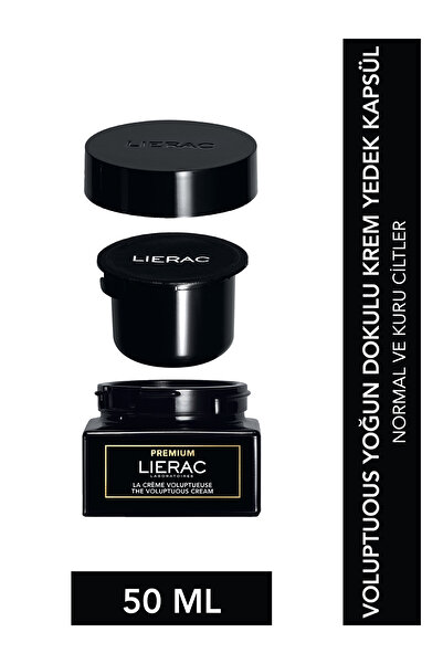 Lierac PREMIUM The Voluptuous Cream 50 ml –  Yeniden  Doldurulabilir Yoğun Besleyici Yaşlanma Karşıtı Krem