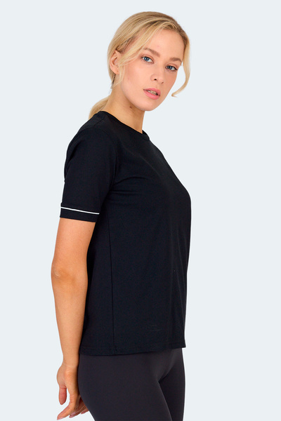 Slazenger VITYA I Kadın Tişört Siyah