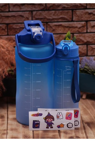 heybecollection 2-Piece Water Bottle (2L&900Ml)
