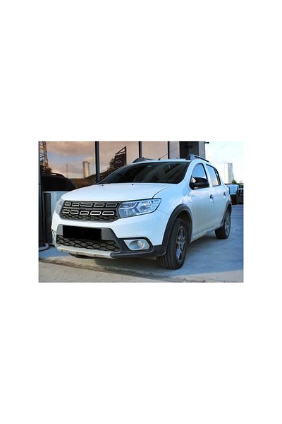 ideal STORE Set 2 Capace Oglinzi tip BATMAN idealSTORE pentru Dacia Sandero 2009-2020, culoare Piano Black - Neg