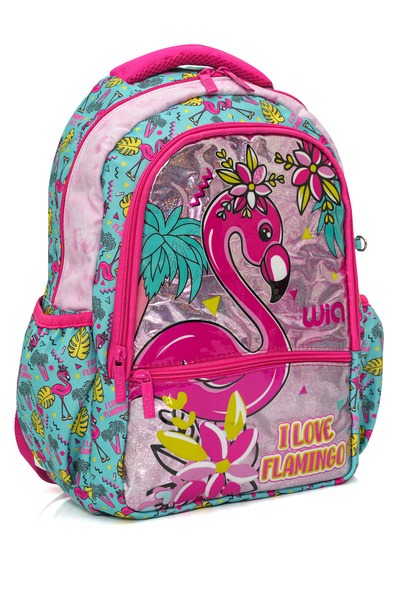 Wia Palm Flamingo Girl's Primary School Bag
